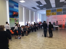 Открытие Open Space в гимназии № 2 с участием генерального директора ГК 