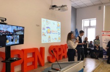 Открытие Open Space в гимназии № 2 с участием генерального директора ГК 