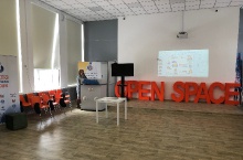 Открытие Open Space в гимназии № 2 с участием генерального директора ГК 